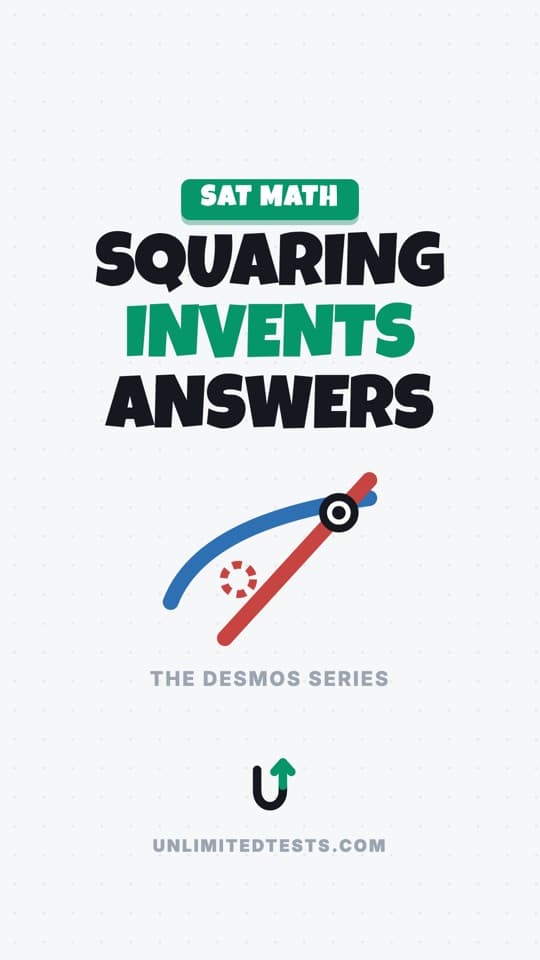 Episode 8: Squaring both sides invents answers