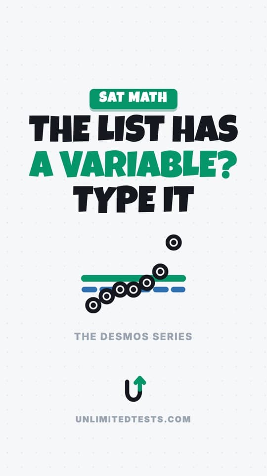 Episode 9: The list has a variable? Type it anyway